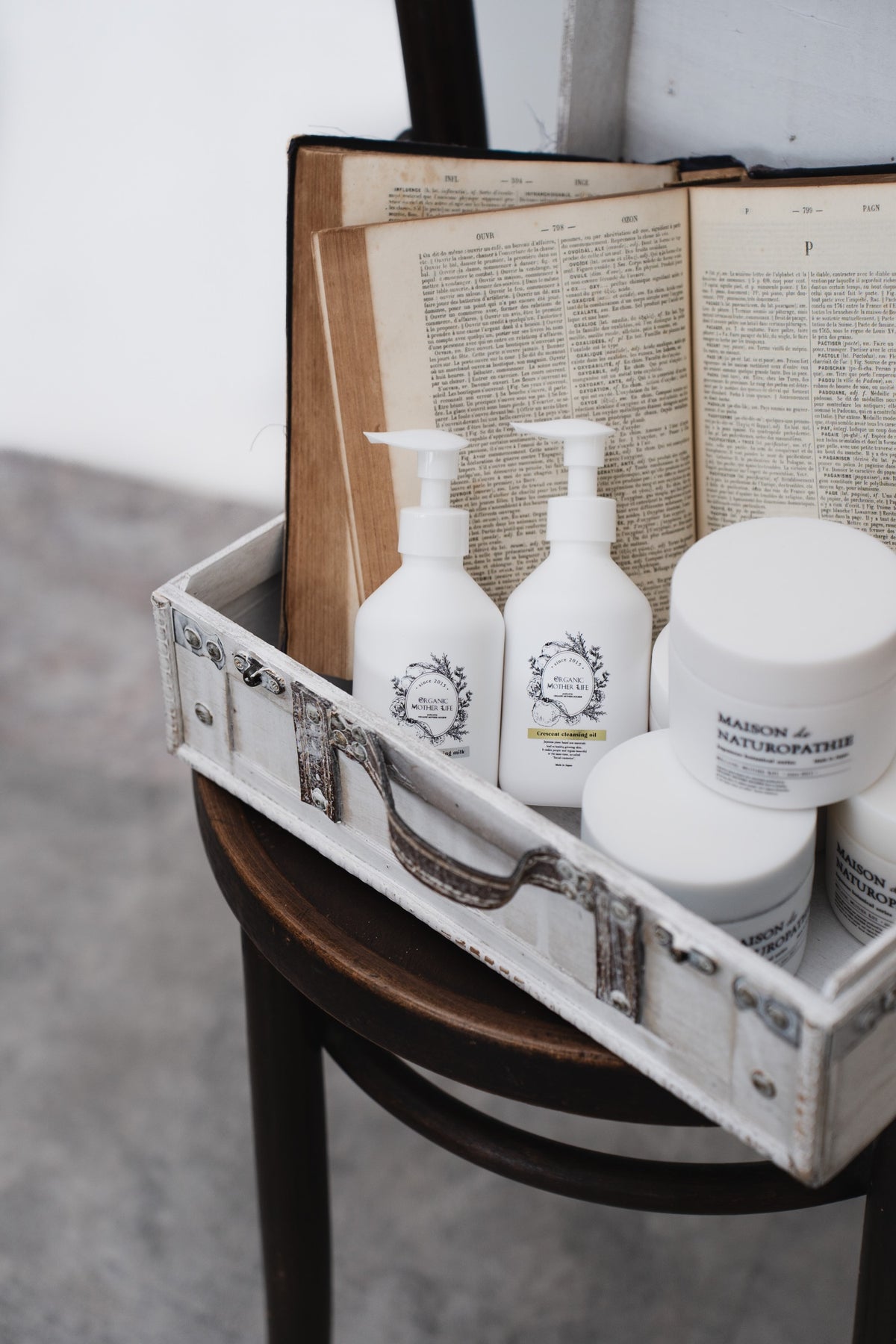 【40%OFF】Japanese-Style Organic Esthetic Set (with Antique Bo→Last one)